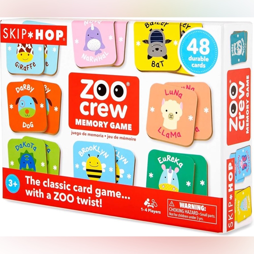 BNIB Skip Hop Zoo Crew Memory Game - Still Sealed